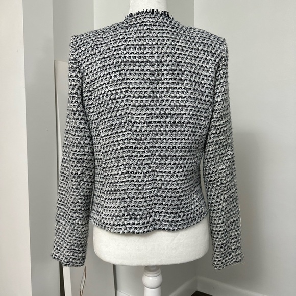 Ellen Tracy Black & White Tweed Jacket | Size 6 | NWT - Picture 2 of 3